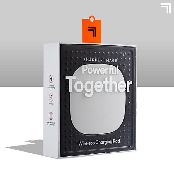 COPY - Sharper Image Wireless Charging Pad in gray NWOT - Picture 2 of 14